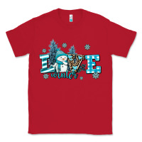 Red love winter Classic Tee - AdoDesignShop