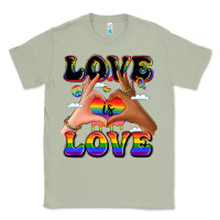 Matcha love is love lgbtq pride hands Classic Tee - LillyAllenDesigns