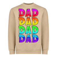 Lgbtq Dad Heavyweight Sweatshirt | Teevron