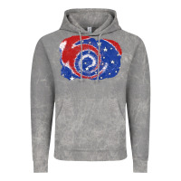 Cloud Rock Patriotic tie dye background 4th of july Vintage Hoodie - CowGirlArtShop