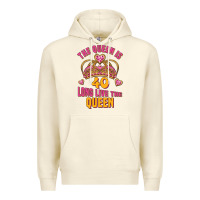 Sandshell the queen is 40 long live the queen Premium Hoodie - Jasminsmagicworld