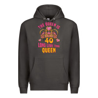 Smoke the queen is 40 long live the queen Premium Hoodie - Jasminsmagicworld