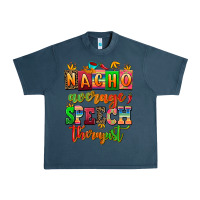 Midnight Navy nacho average speech therapist Urban Heavy Tee - AdoDesignShop