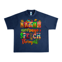 Navy nacho average speech therapist Urban Heavy Tee - AdoDesignShop