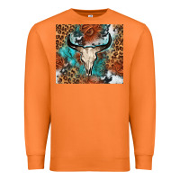 Carrot Western with bull skull Premium Sweatshirt - NancyCooperArtShop