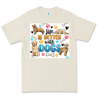 Bone life is better with dogs Premium Tee - MaliasSmallBusiness