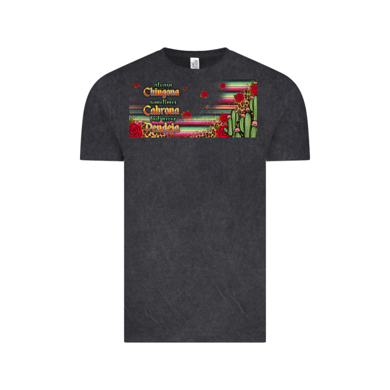 Always Chingona 16oz Libbey Cup Vintage Tee by HRA Design Shop | Teevron