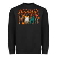 Black thankful mama sheep Heavyweight Sweatshirt - RacoonDesign