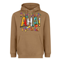 Toasted Coconut i do it for the aha moments Heavyweight Hoodie - NancyCooperArtShop