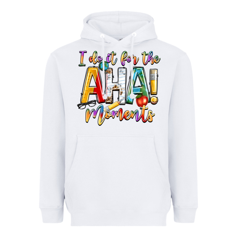 I Do It For The Aha Moments Heavyweight Hoodie by NancyCooperArtShop | Teevron