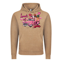 Vintage Coffee loads of love valentine's day farm truck Vintage Hoodie - FaDigitalArtStudio
