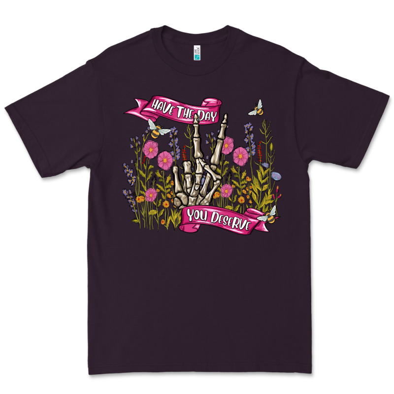 Have The Day You Deserve Premium Tee by MaliasSmallBusiness | Teevron