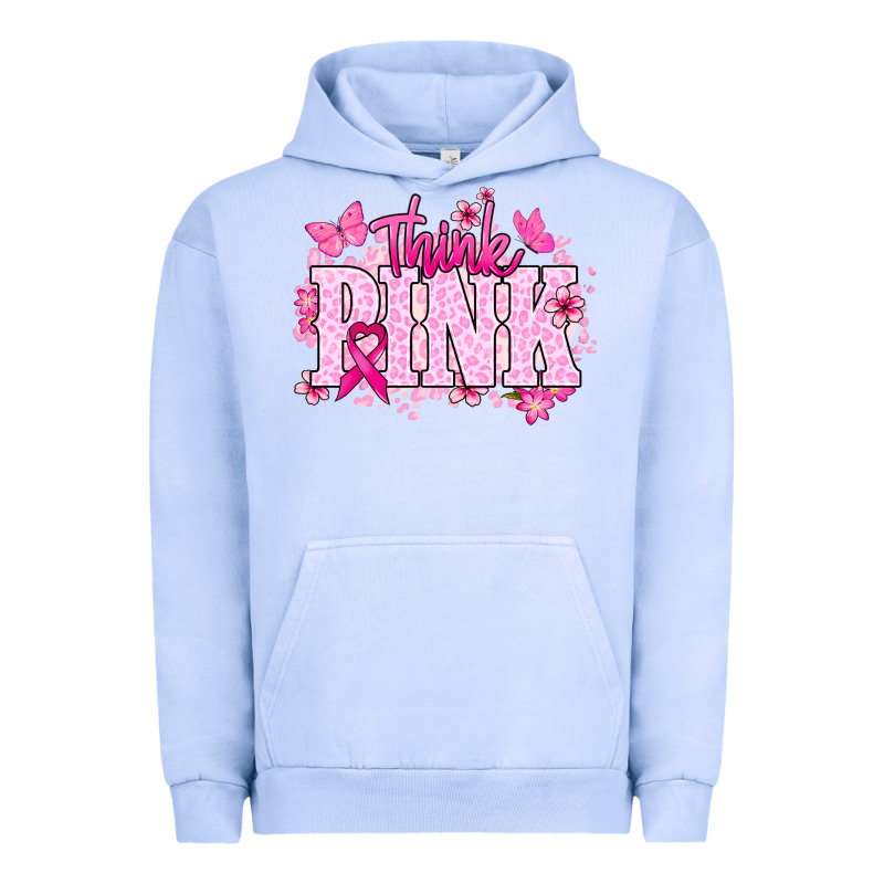 Think Pink Cancer Awareness Urban Hoodie by HowdyJamesFarm | Teevron