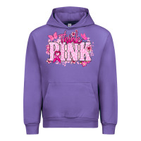 Tulip Think pink Cancer Awareness Urban Hoodie - HowdyJamesFarm