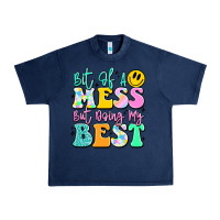 Navy bit of a mess but doing my best Urban Heavy Tee - JahusDesignShop