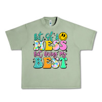 Oil Green bit of a mess but doing my best Urban Heavy Tee - JahusDesignShop