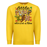 Lemon little pumpkin with a lot of spice Premium Sweatshirt - MaliasSmallBusiness