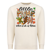Little Pumpkin With A Lot Of Spice Premium Sweatshirt | Teevron