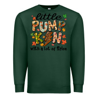 Sports Green little pumpkin with a lot of spice Premium Sweatshirt - MaliasSmallBusiness