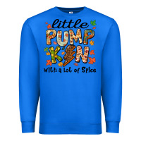 True Royal little pumpkin with a lot of spice Premium Sweatshirt - MaliasSmallBusiness