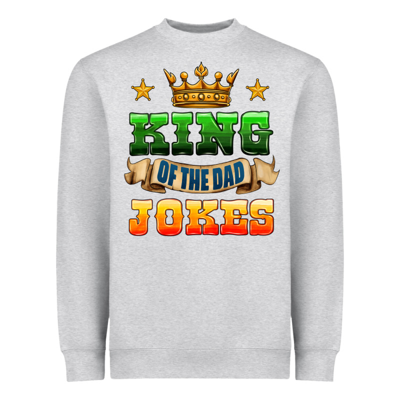 King Of The Jokes Heavyweight Sweatshirt by HRA Design Shop | Teevron