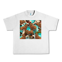 Lunar Rock astec cowhide highlands cow Urban Heavy Tee - BarkalooDesign