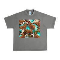 Tornado astec cowhide highlands cow Urban Heavy Tee - BarkalooDesign