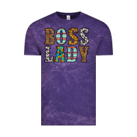 Cloud Purple western boss lady Vintage Tee - HRA Design Shop