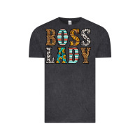 Vintage Black western boss lady Vintage Tee - HRA Design Shop
