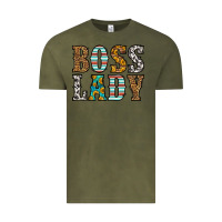 Vintage Olive western boss lady Vintage Tee - HRA Design Shop