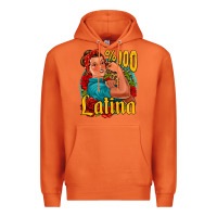 Carrot hundred percent latina strong woman Premium Hoodie - Jasminsmagicworld