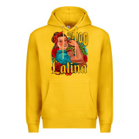 Lemon hundred percent latina strong woman Premium Hoodie - Jasminsmagicworld