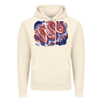 Vintage Artic Patriotic tie dye background Vintage Hoodie - CowGirlArtShop
