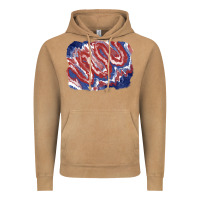 Vintage Camel Patriotic tie dye background Vintage Hoodie - CowGirlArtShop