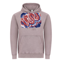 Vintage Zinc Patriotic tie dye background Vintage Hoodie - CowGirlArtShop