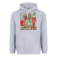 Heather Grey pct patient care technician christmas Heavyweight Hoodie - MaliasSmallBusiness