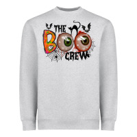 Heather Grey the boo crew Heavyweight Sweatshirt - RacoonDesign