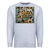Heather Grey Senior 2023 western Premium Sweatshirt - NancyCooperArtShop