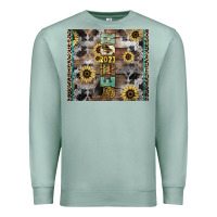 Seafoam Senior 2023 western Premium Sweatshirt - NancyCooperArtShop