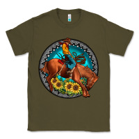 Army Green gemstone rodeo Classic Tee - JahusDesignShop