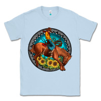 Dusty Blue gemstone rodeo Classic Tee - JahusDesignShop