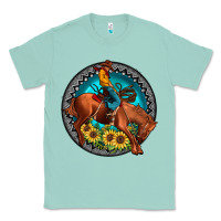 Seafoam gemstone rodeo Classic Tee - JahusDesignShop
