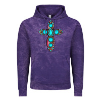 Cloud Purple gemstone cross Vintage Hoodie - JahusDesignShop