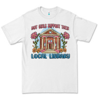 White hot girls support their local library Premium Tee - MaliasSmallBusiness