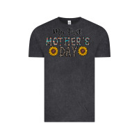 Vintage Black my first mother's day Vintage Tee - CowhideDigitalArt