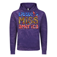 Cloud Purple Little miss America Vintage Hoodie - Neo Western