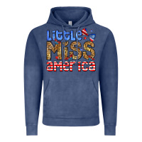 Vintage Denim Little miss America Vintage Hoodie - Neo Western
