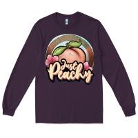 Plum just peachy Long Sleeve Tee - JahusDesignShop