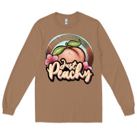 Toasted Coconut just peachy Long Sleeve Tee - JahusDesignShop