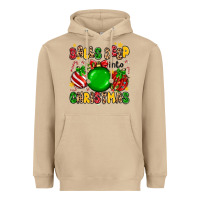 Mushroom balls deep into christmas Heavyweight Hoodie - MaliasSmallBusiness